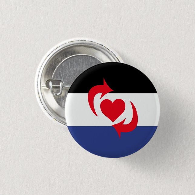 Switch Pride Flag Button (Front & Back)