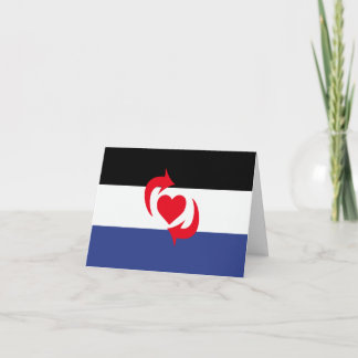 Switch Pride Flag Card