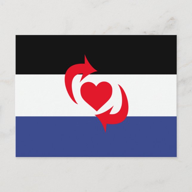Switch Pride Flag Postcard (Front)