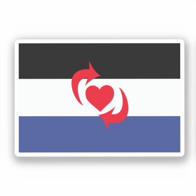 Switch Pride Flag Sticker (Front)