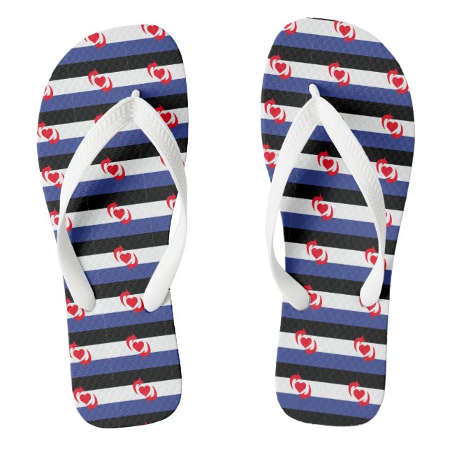 Switch Pride Flip Flops (Footbed)