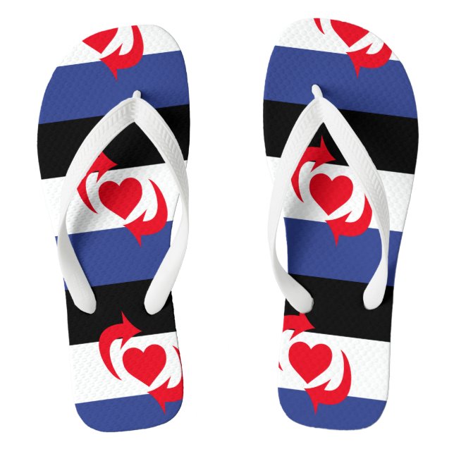 Switch Pride Flip Flops (Footbed)