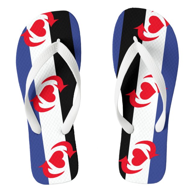Switch Pride Flip Flops (Footbed)