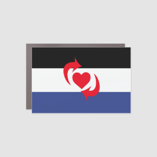 Switch Pride House Flag Car Magnet