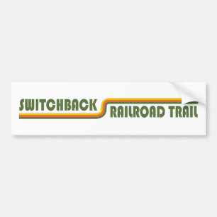 Switchback Railroad Trail Bumper Sticker