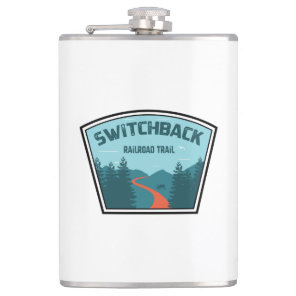 Switchback Railroad Trail Flask