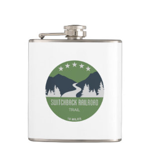 Switchback Railroad Trail Flask