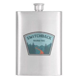 Switchback Railroad Trail Flask
