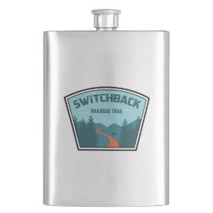 Switchback Railroad Trail Flask
