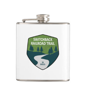 Switchback Railroad Trail Flask