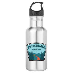 Switchback Railroad Trail Stainless Steel Water Bottle