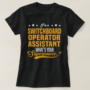 Switchboard Operator Assistant T-Shirt