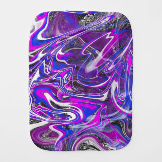 Switches Brushes of Colors Burp Cloth