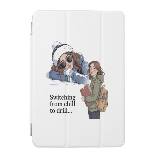 Switching from chill to drill iPad mini cover (Front)