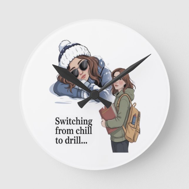 Switching from chill to drill round clock (Front)