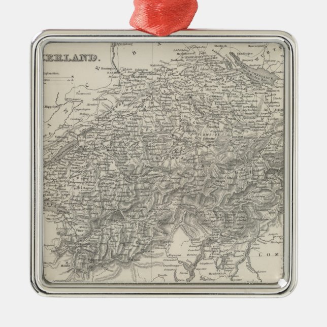 Switzerland 15 metal ornament (Front)