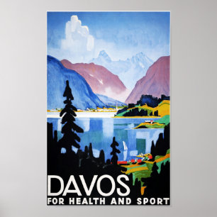 " Switzerland: 2022/today - Davos Sommer journey . Poster
