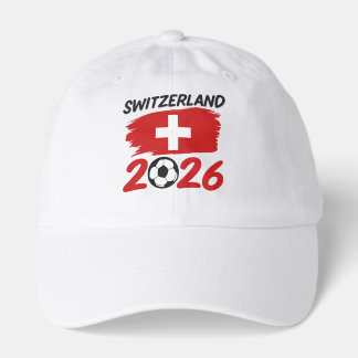 Switzerland 2026 Soccer Fan Gear Supporters Hat