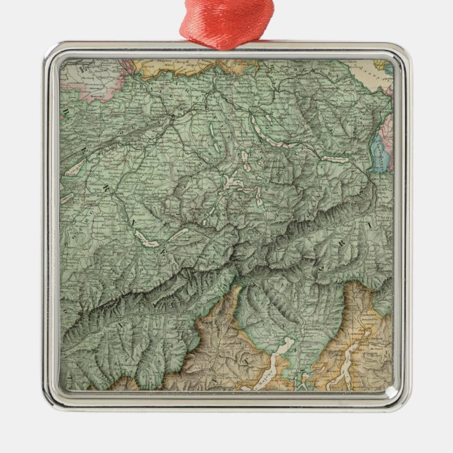 Switzerland 21 metal ornament (Front)