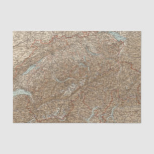 Switzerland 25 tissue paper