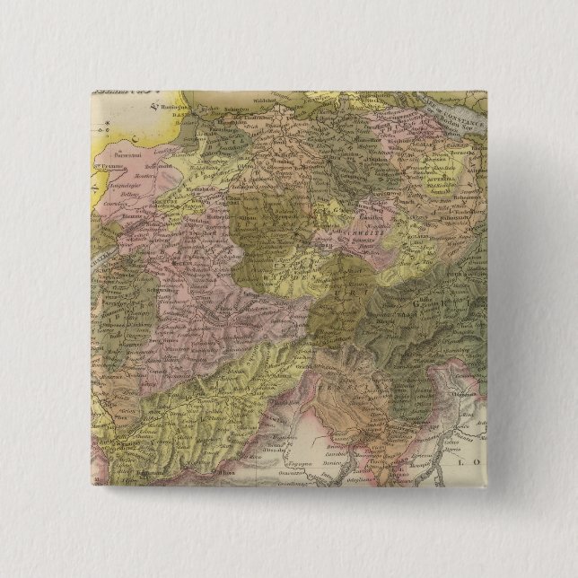 Switzerland 3 pinback button (Front)