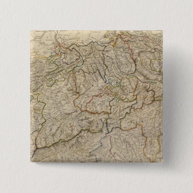 Switzerland 7 pinback button (Front)