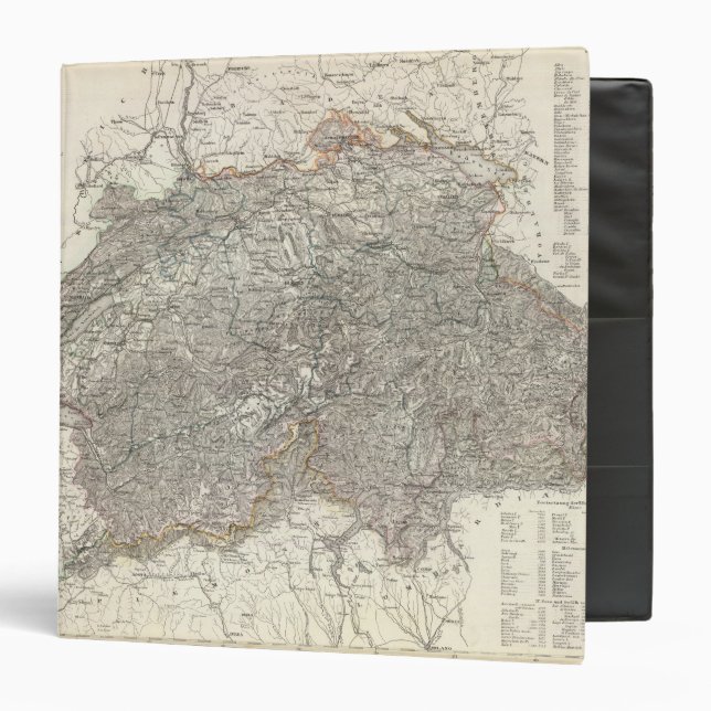 Switzerland 9 3 ring binder (Front/Inside)