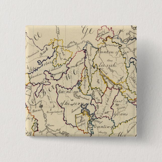 Switzerland 9 pinback button (Front)