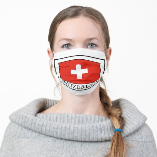 Switzerland Adult Cloth Face Mask
