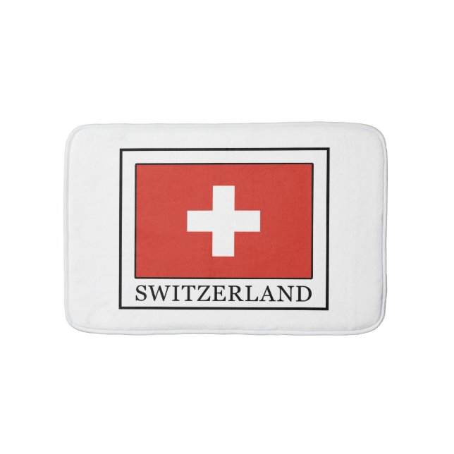 Switzerland Bathroom Mat (Front)