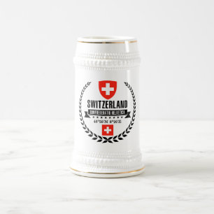 Switzerland Beer Stein