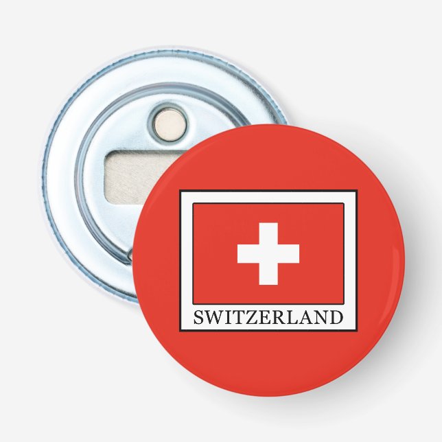 Switzerland Bottle Opener (Front)