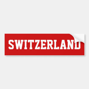 Switzerland Bumper Sticker