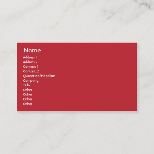 Switzerland - Business Business Card Templates