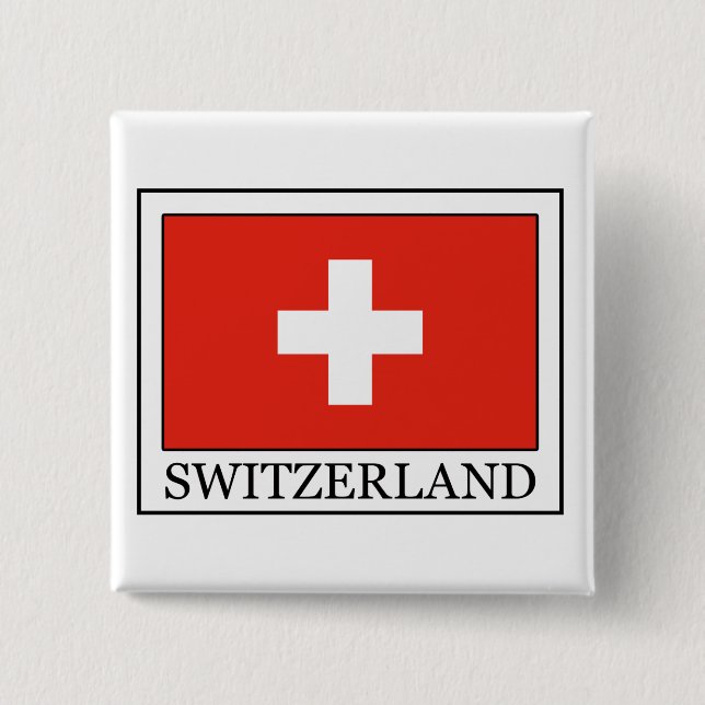 Switzerland Button (Front)