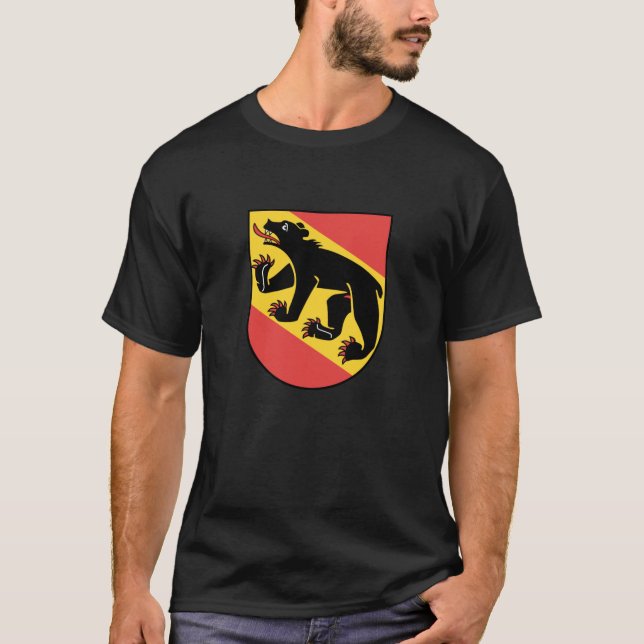 Switzerland Canton Bern Capital Arms T-Shirt (Front)