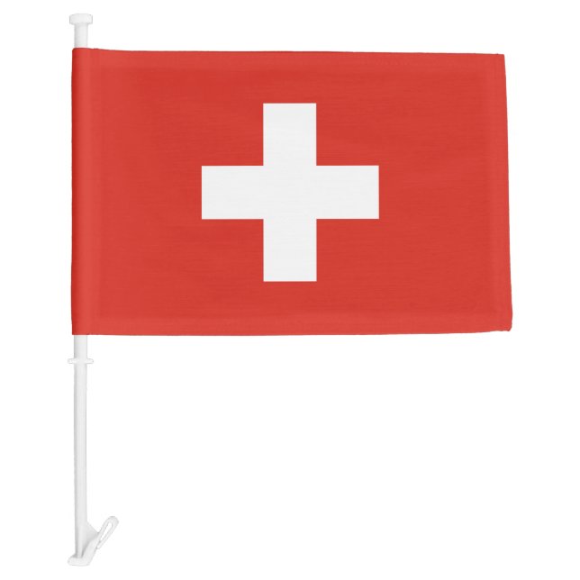 Switzerland Car Flag (Front)