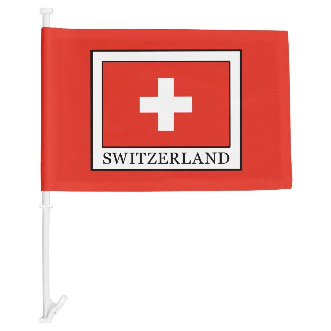 Switzerland Car Flag (Front)