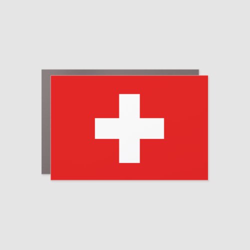 Switzerland Car Magnet