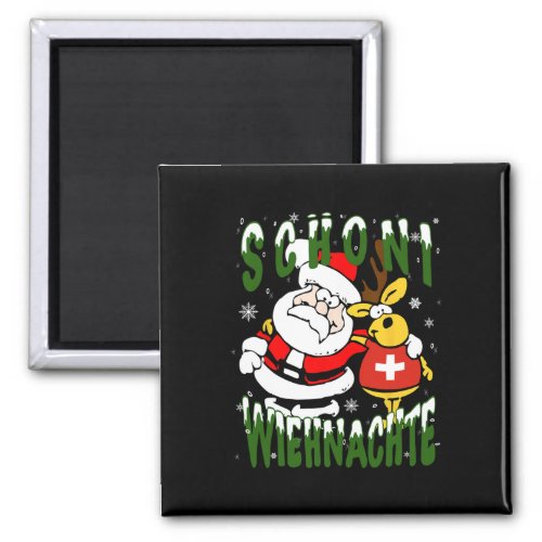 Switzerland Christmas Swiss Merry X_mas Schweiz  Magnet