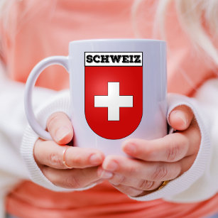 Switzerland Coat of Arms   Schweiz Wappen Mug
