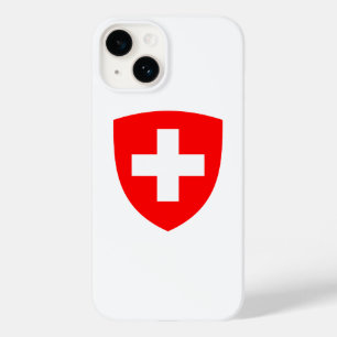Switzerland country coat arms symbol emblem swiss Case-Mate iPhone 14 case