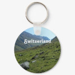 Switzerland Countryside Keychain