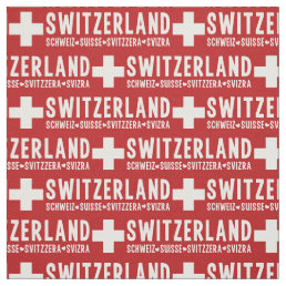 SWITZERLAND custom fabric