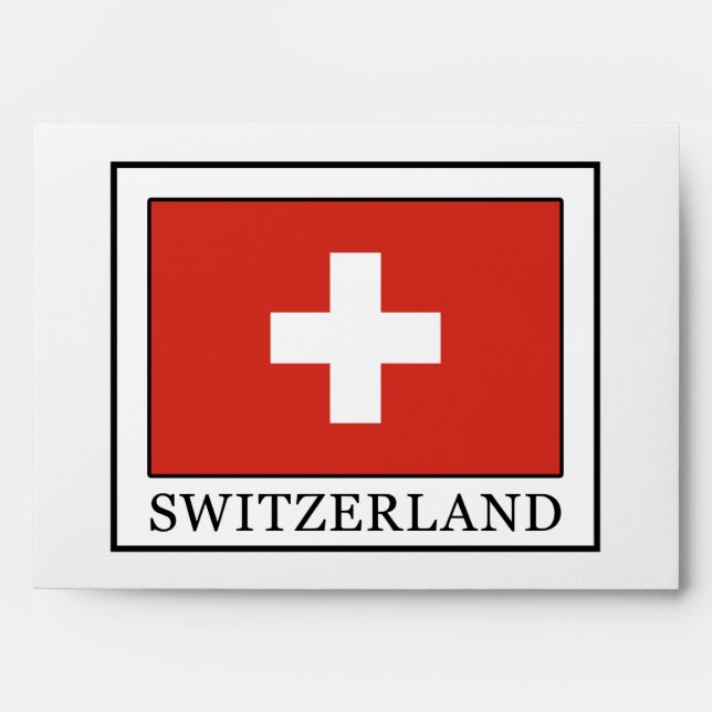 Switzerland Envelope (Front)