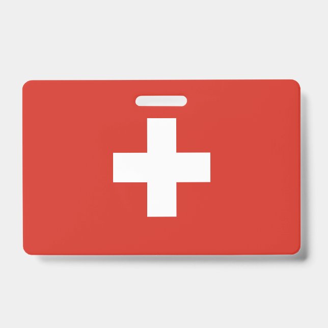 Switzerland flag badge (Front)