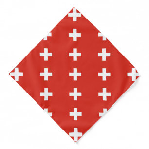 Switzerland Flag Bandana