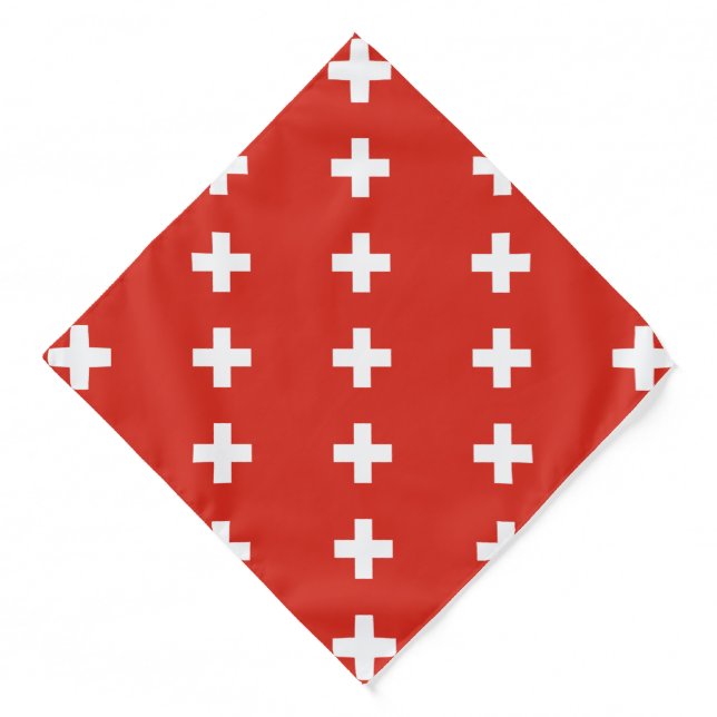 Switzerland Flag Bandana (Front)