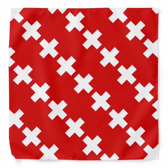 Switzerland Flag Bandana (Front)