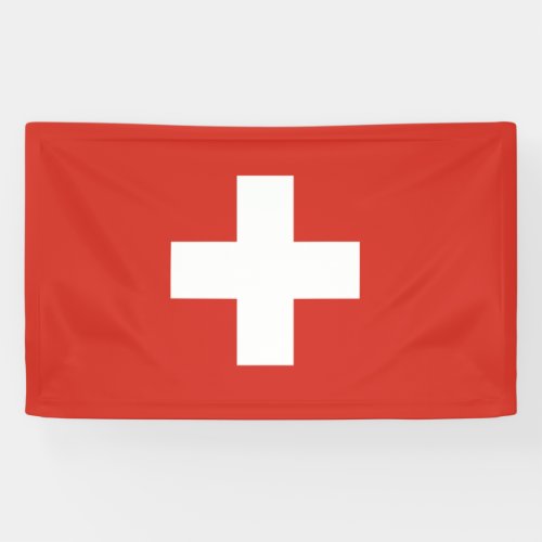 Switzerland flag Banner